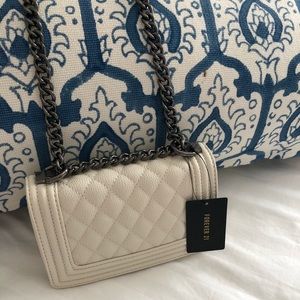 Forever 21 Quilted bag with strap